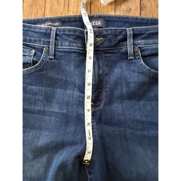 NYDJ Marilyn Crop Jeans Cuffed Medium Wash Women's size 12 - Picture 10 of 14
